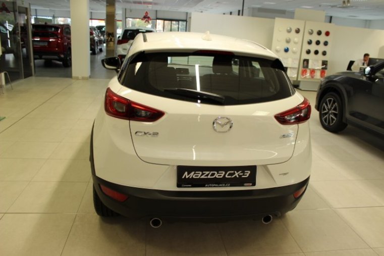 Mazda CX-3, 2,0G 121 k, barva bílá