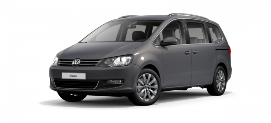 Volkswagen Sharan, 2,0 TDI 6DSG, barva šedá