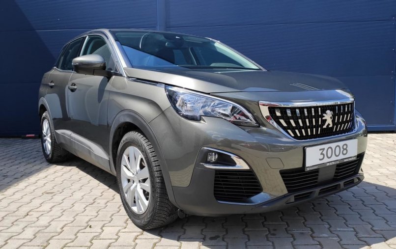 Peugeot 3008, ACTIVE 1.2 PureTech 130K MAN6, barva šedá