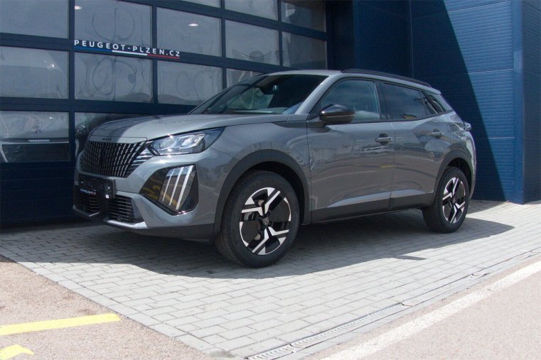 Peugeot 2008, Peugeot 2008 Allure PureTech 100, barva šedá