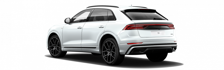 Audi Q8, Q8 50 TDI quattro, barva bílá