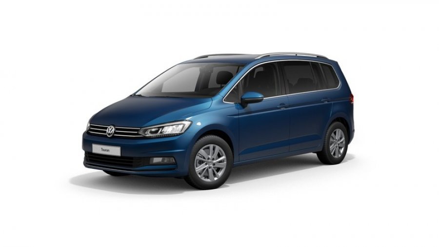 Volkswagen Touran, HL 1,5 TSI EVO 7DSG, barva modrá