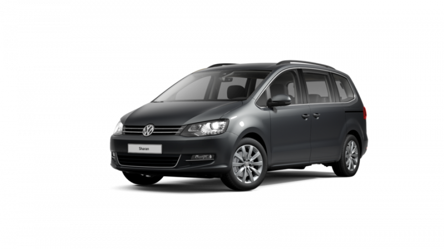 Volkswagen Sharan, 2.0 TDI 4MOT 7DSG, barva šedá