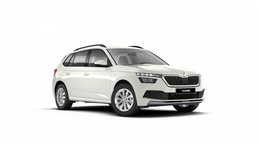 Škoda Kamiq, 1,0 TSI 81 KW 6-stup. mech., barva bílá