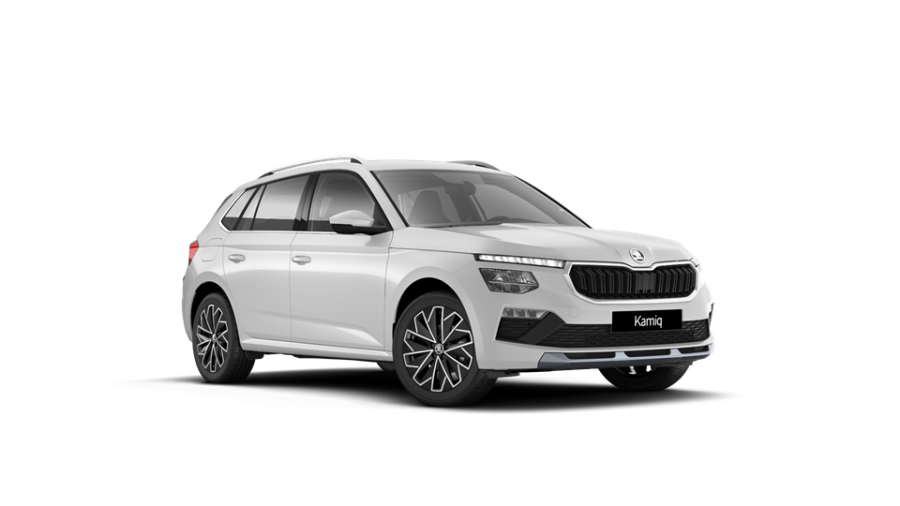 Škoda Kamiq, 1,0 TSI 85 kW 6-stup. mech., barva bílá