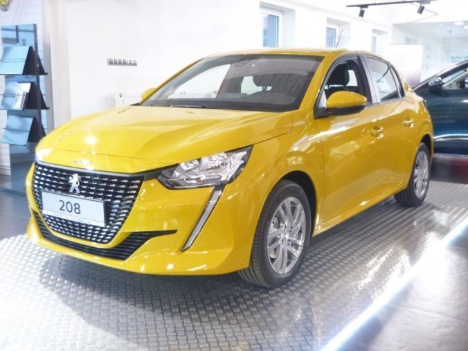 Peugeot 208, ACTIVE 1.2 PureTech 75 S&S MAN5 - N7580, barva žlutá