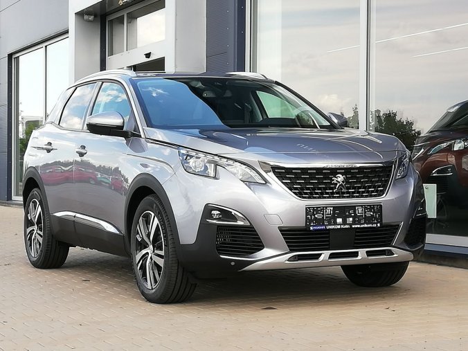 Peugeot 3008, ALLURE 1.5 BlueHDi 130 MAN6, barva šedá