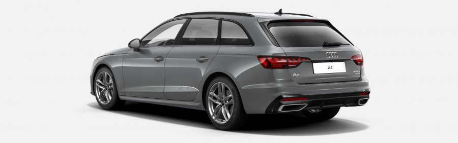 Audi A4, A4 Avant S line 40 TDI 140 kW q, barva šedá