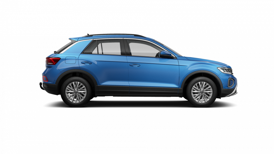 Volkswagen T-Roc, T-Roc Life 1,0 TSI 81kW 6G, barva modrá