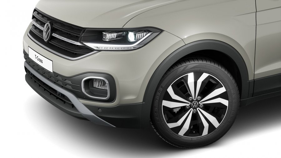 Volkswagen T-Cross, T-Cross Style 1,0 TSI 81 kW 6G, barva šedá