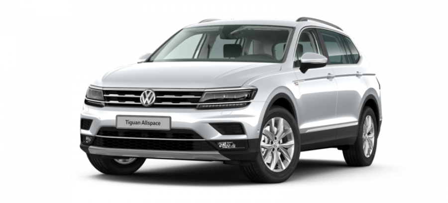 Volkswagen Tiguan Allspace, HL Rli 2,0 TDI DPF 4M 7DSG SCR, barva bílá