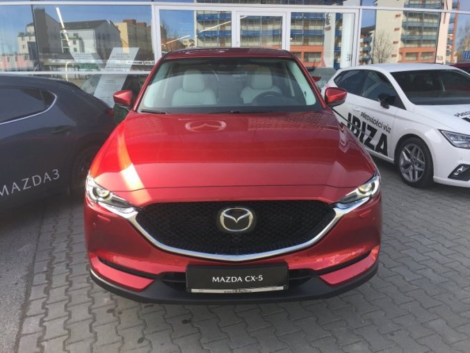 Mazda CX-5, 2,5G 194k AWD AT, barva červená