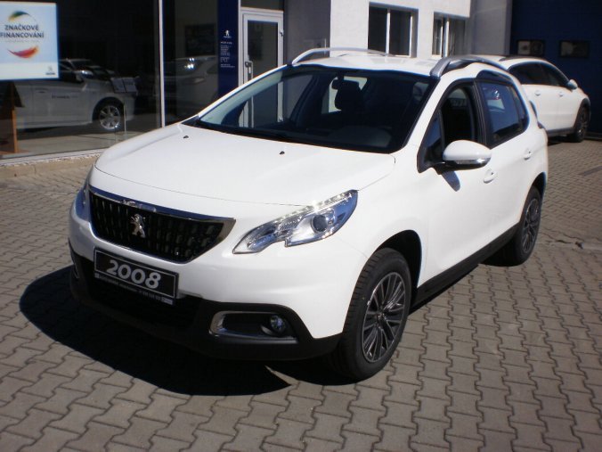 Peugeot 2008, ACTIVE 1.2 PureTech 82 S&S MAN 5, barva bílá