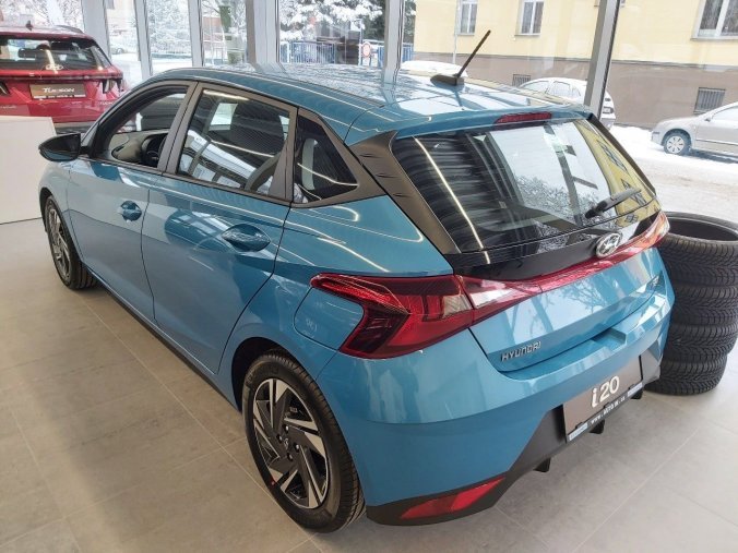 Hyundai i20, hatchback, Nová Comfort 1,2i 62 kW, barva modrá