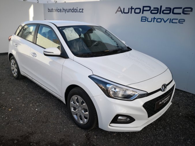 Hyundai i20, 1,25i 55 kW (95 NAT) 5 st. man, barva bílá