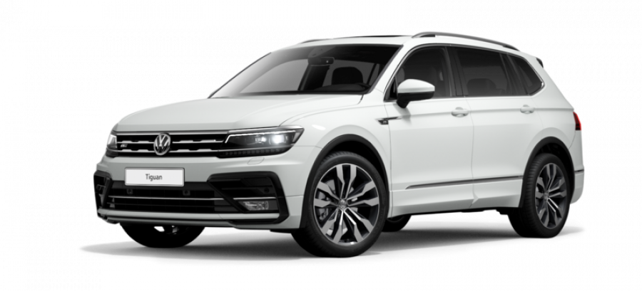 Volkswagen Tiguan Allspace, HL R-Line 2,0 BiTDI 4M 7DSG, barva bílá