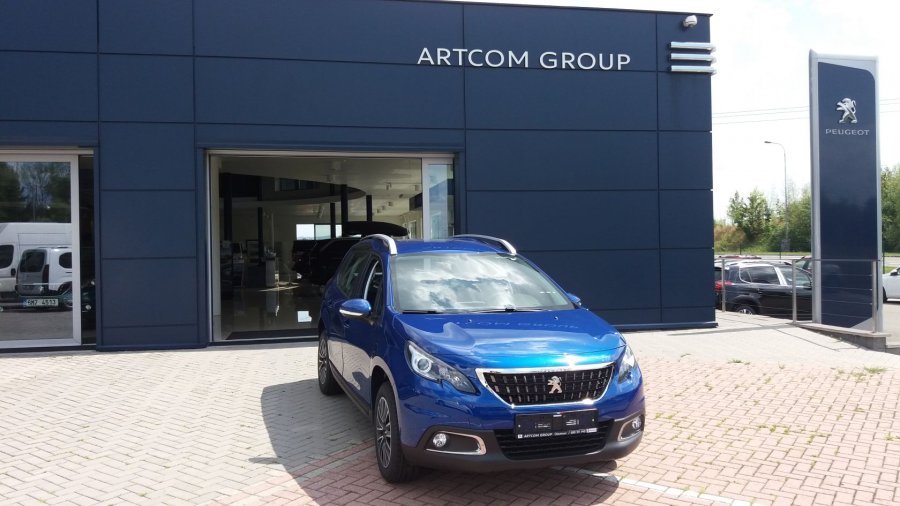 Peugeot 2008, ACTIVE 1.2 PureTech 82 S&S MAN5, barva modrá