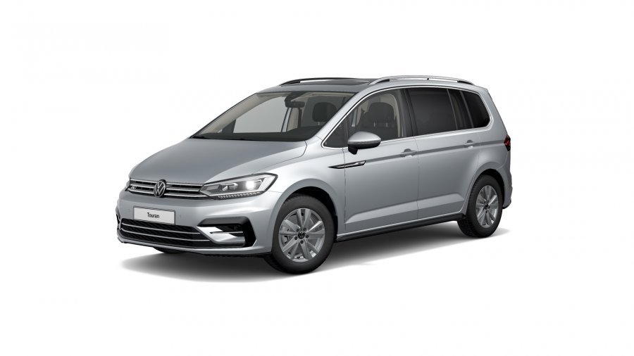 Volkswagen Touran, Touran HL 2,0 TDI 7DSG EVO, barva stříbrná