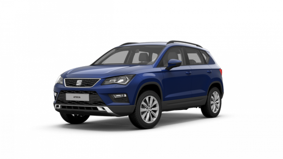 Seat Ateca, Style 1,0 TSI 115k 6M, barva modrá