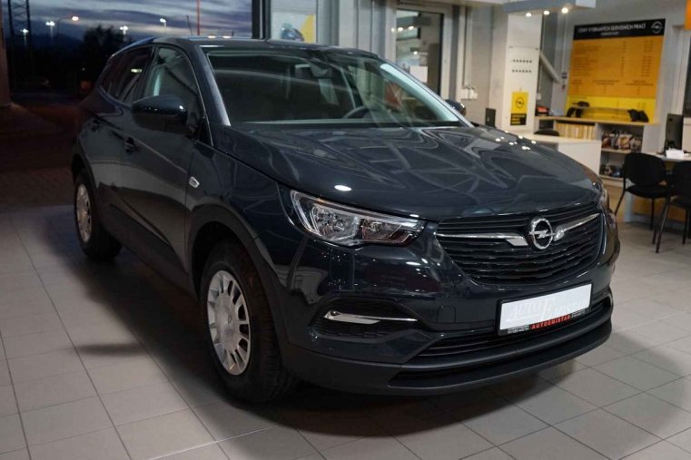 Opel Grandland X, Selection 1.2T 96kW 6MT, barva šedá