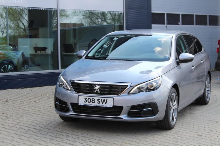 Peugeot 308, SW ACTIVE 1.2 81kW, barva šedá