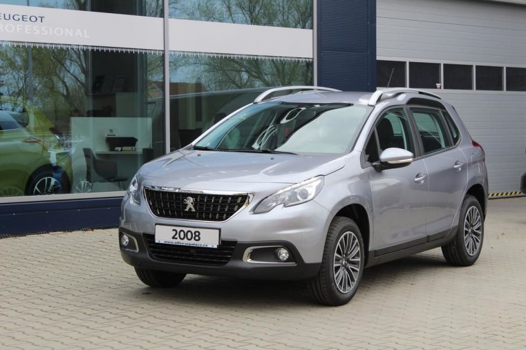 Peugeot 2008, ACTIVE 1.2 61kW, barva šedá