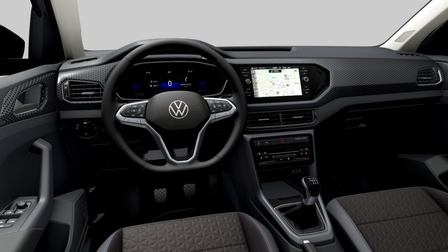 Volkswagen T-Cross, T-Cross Style 1,0 TSI 81 kW 6G, barva šedá