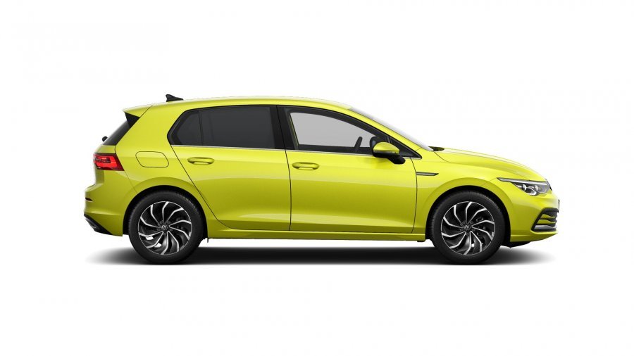 Volkswagen Golf, Golf Style 1,5 eTSI 7DSG mHEV, barva žlutá