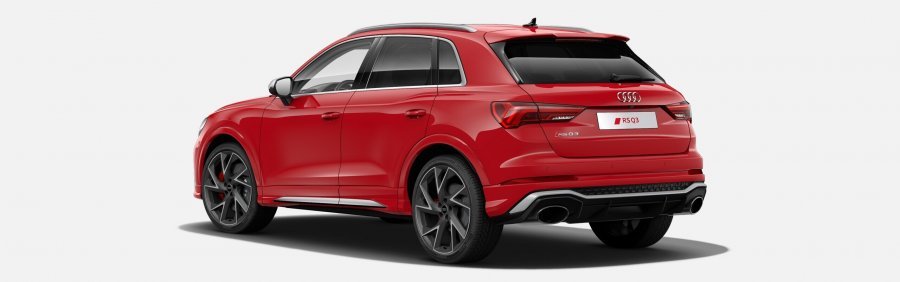 Audi Q3, RS Q3 TFSI 294 kW quattro, barva červená