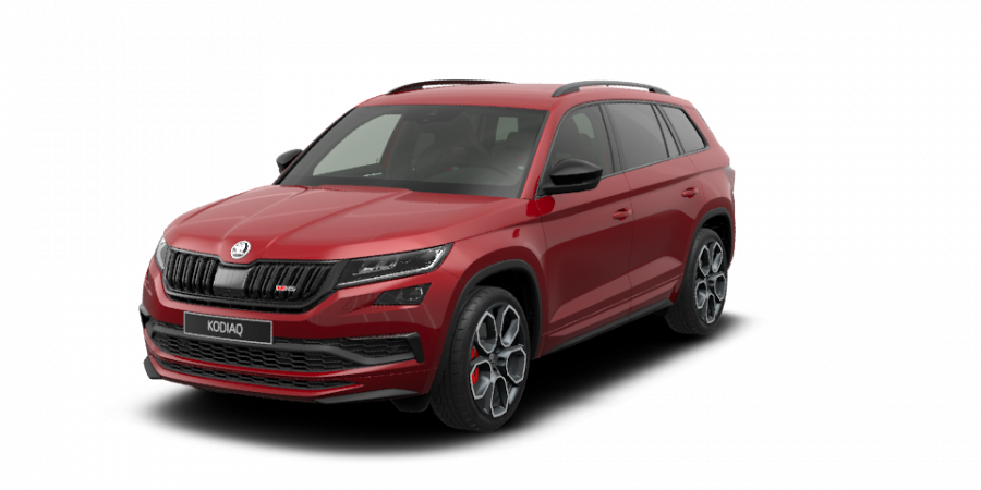 Škoda Kodiaq, 2,0 TDI 176 kW 7-stup. automat. 4x4, barva červená