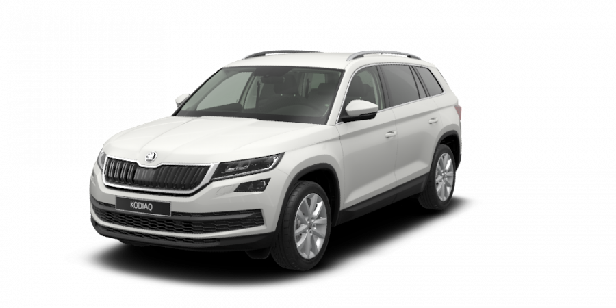 Škoda Kodiaq, 2,0 TDI 110 kW 7-stup. automat. 4x4, barva bílá