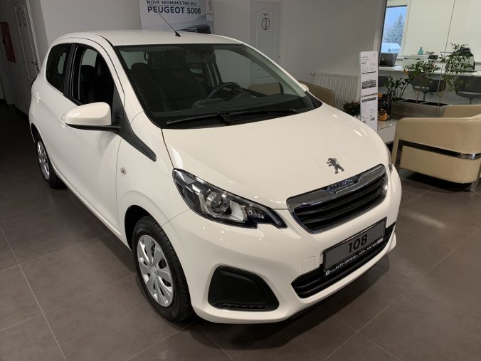 Peugeot 108, ACTIVE 1.0 VTi 72 S&S MAN5, barva bílá