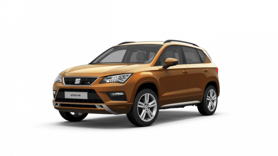 Seat Ateca, FR 1.5 TSI 150k DSG, barva oranžová