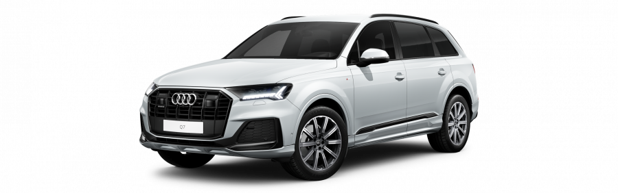 Audi Q7, Q7 S line 50 TDI quattro, barva bílá