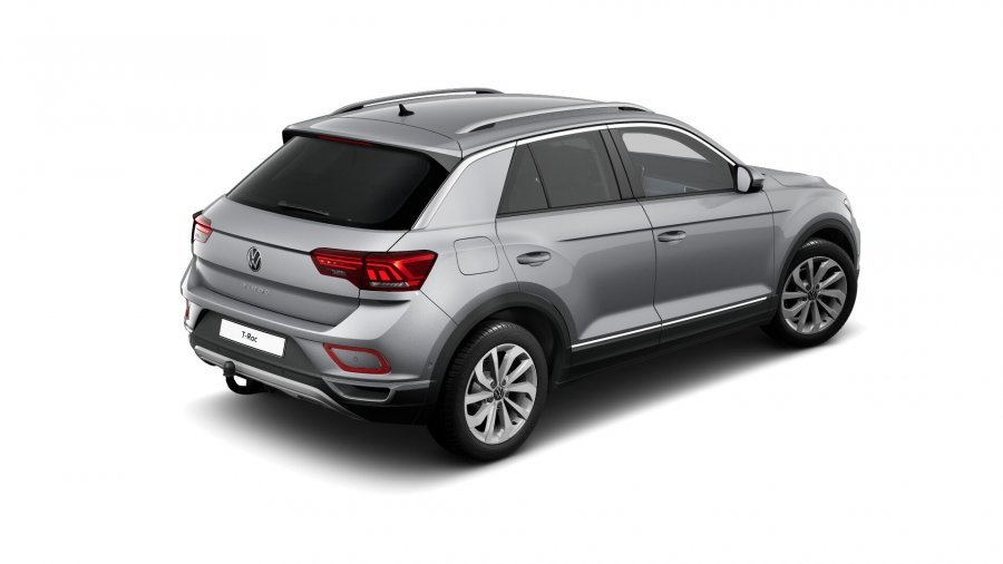 Volkswagen T-Roc, T-Roc Style 1,5 TSI 110 kW 6G, barva stříbrná