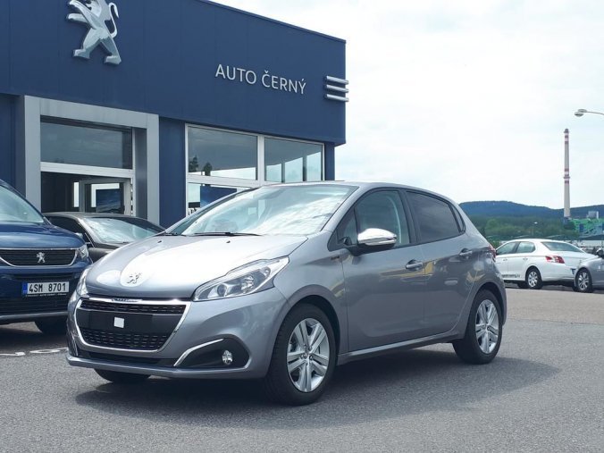 Peugeot 208, SIGNATURE 1.2 PureTech 82kMAN5, barva šedá