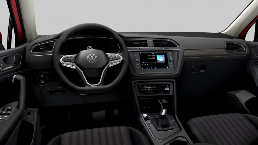 Volkswagen Tiguan Allspace, Allspace Life 1,5 TSI 110 kW 7DSG, barva červená