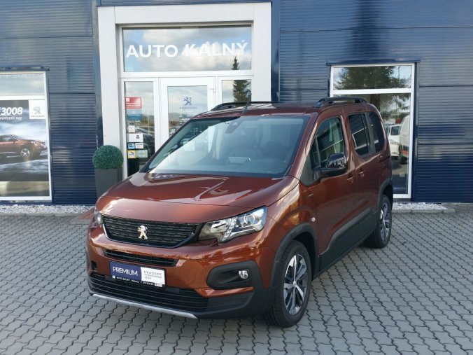 Peugeot Rifter, GT LINE 1.2 PureTech 130 EAT8, barva hnědá