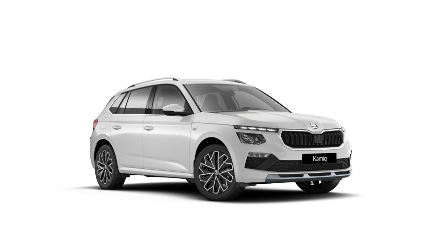 Škoda Kamiq, 1,0 TSI 85 KW 6-stup. mech., barva bílá