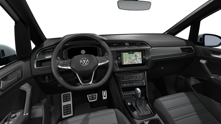 Volkswagen Touran, Touran HL R-Line 2,0 TDI 7DSG EVO, barva bílá