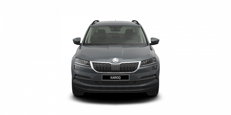 Škoda Karoq, 1,5 TSI 110 kW 6-stup. mech., barva šedá