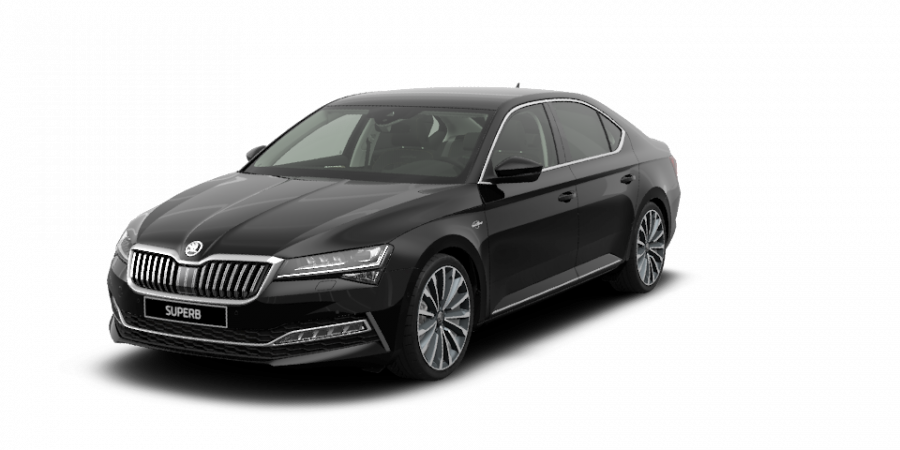 Škoda Superb, 2,0 TDI 140 kW 7-speed automat. 4x4, barva černá