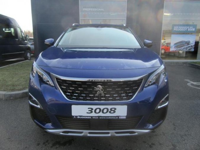 Peugeot 3008, ALLURE 1.5 BHDi 130k MAN6, barva modrá