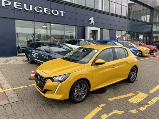 Peugeot 208, 1.2 PT 75k Active Pack MAN5, barva žlutá