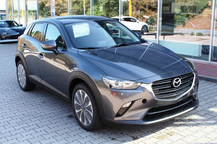 Mazda CX-3, SKYACTIV-G, barva šedá