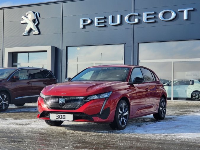 Peugeot 308, ALLURE 1.2 PureTech 130 S&S MAN6, barva červená