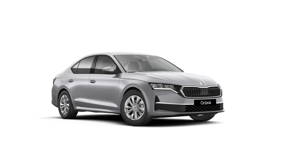 Škoda Octavia, 1,5 TSI 85 kW 6-stup. mech., barva stříbrná