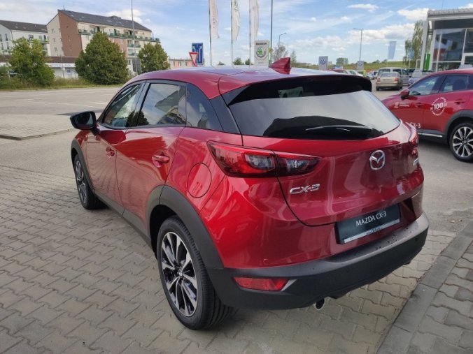 Mazda CX-3, 2.0 G121, barva červená