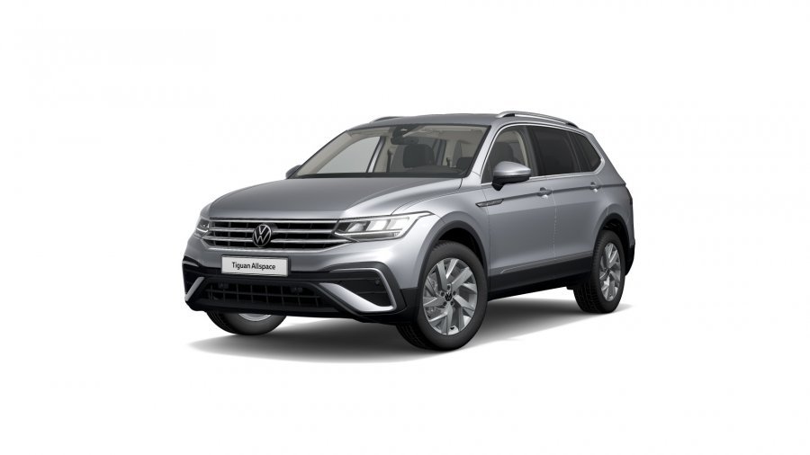 Volkswagen Tiguan Allspace, Allspace Life 2,0 TDI 110 kW 4M 7DSG, barva stříbrná