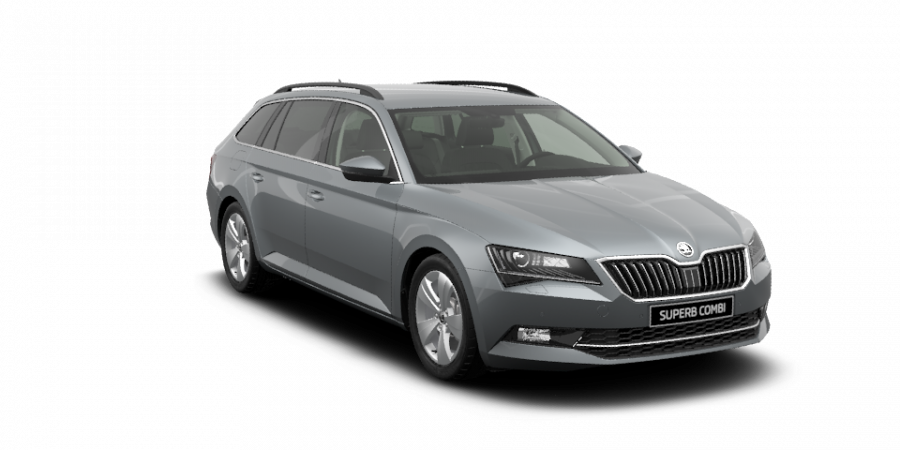 Škoda Superb, 2,0 TDI 110 kW 7-stup. automat., barva šedá